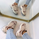 NENA SNEAKER LS-795 - TAUPE