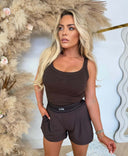 UNIQUE THE LABEL GILL TANKTOP - CACAO
