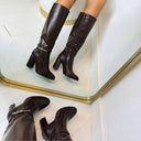 LEATHER LOOK DETAIL LAARS 6353A