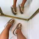 MAYLA PANTOFFEL LT33-91 - KHAKI