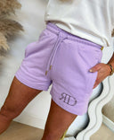 RD SIGNATURE LORA STONES SHORT - LILA