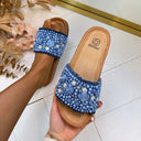 LOUISE SPARK SLIPPER LX-9627 - BLAU