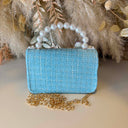 TWEET CHARM BAG E-1 - BLUE