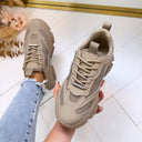 STEVE MADDEN POSSESSION-E SNEAKER 0033 - DARK TAUPE