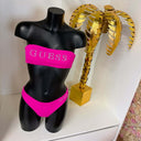 GUESS SPARKLE BANDEAU TOP E6GJ45KF442