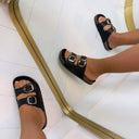 LILLY SLIPPER X5-526 - SCHWARZ