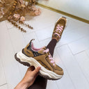 BUFFALO JUMP ONE SNEAKER 18373 - CREAM/ROSE