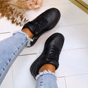 GUESS ALLOVER LOGO SNEAKER FLJMI6FAL12 - BLKBL