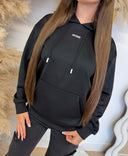 GUESS FABRIZIA HOODIE SWEATER V6BQ17K6354 - JBLK