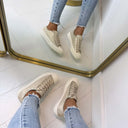 GUESS BEAUTY SNEAKER FLTC3YFAL12 - GOLD