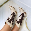 *ACTIE* FIEN WESTERN LAARS DES672 - GOLD/BEIGE