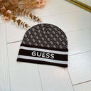 GUESS SEVYN 4G LOGO BEANIE W4BZ21Z3JD2 - FNHT BROWN