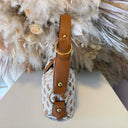 GUESS CAMDEN SHOULDER BAG JB930818 - COGNAC LOGO