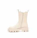BESTSELLER BOOT DES832-1 - BEIGE/PU