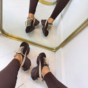 STEVE MADDEN SNEAKER MAC-E 0019 - KHAKI/GROUND COFFEE