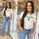 GUESS STEFFI CN SS T-SHIRT V6RI13KD772