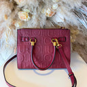 LIU JO MANH BOSTON BAG AF6069/E1139 - DEEP BORDEAUX