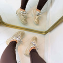 SPORTIVE SNEAKER LS797 - GOLD