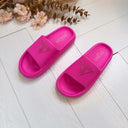 ** LAATSTE MAAT 39/40** GUESS RUBBER SLIPPERS E6GZ19WG5X0 - FUCHSIA