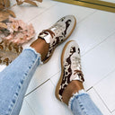 DWRS NOME COR HAIR ON INSTAP SNEAKER B11850-02 - SAND/OFFWHITE