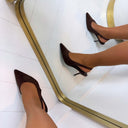 DEWI HEEL 100-531 - BROWN