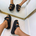GUESS PLATEAU SLIPPER FLJFAXELE03