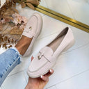 LIVA SCHLUPFSCHUH DES8015 - BEIGE/SUE