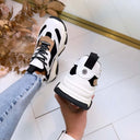 STEVE MADDEN POSSESSION-E SNEAKER 0033 - BLK/TAN