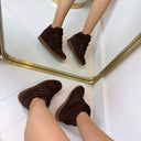 WEDGE BOOT 7109 - BROWN