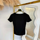 GUESS NEW MINI LOGO T-SHIRT W6YI13K3853 - JBLK BLACK