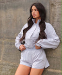UNIQUE THE LABEL GIGI JACKET HELLGRAU
