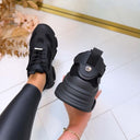 STEVE MADDEN POSSESSION-E SNEAKER 0033 - BLACK