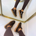 DWRS MIRABEL VERNIZ SNEAKER B11548-22 - DARK BROWN