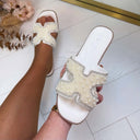 PAREL SLIPPER GH6-028 - WHITE