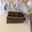 STEVE MADDEN BVOLTURI BAG 1344 - CHOC/GLD