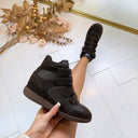 STEVE MADDEN MUSTANG WEDGE 4987 - CHO BRN SD