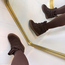 ISA WEDGE BOOT 26012 - BROWN