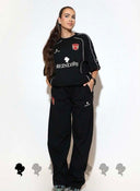 REINDERS LYMEE JOGGER PANTS W3828 - TRUEBLACK