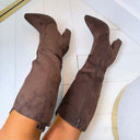 SUEDINE HEEL LAARS 6010-A203