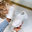 SPORTLICHER SNEAKER 8-262 - WEISS