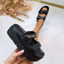 GUESS PLATEAU SLIPPER FLJFAXELE03