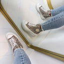 PLATEAU-DETAIL-SNEAKER LS-680 LEOPARD