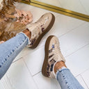 COLOUR SNEAKER  LT33-70 - BEIGE