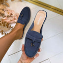 NALA MOCASSIN DES8016 - BLEU FONCÉ