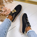 *SALE* ROSA EMBLEEM SNEAKER 9213 - NOIR