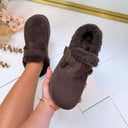 LAYLA PANTOFFEL SU012 - BROWN
