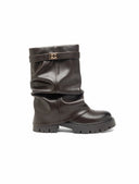 LOCK BOOT DES8592 - BROWN/PU