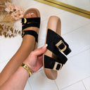 GINY GESP SLIPPER X25-PL - BLACK