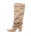 DAISY STIELSTIEFEL MIT ABSATZ DES8528 - BROWN/PU