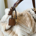 LIU JO FOULARD HOBO BAG AF6194/E1161 - CREAM